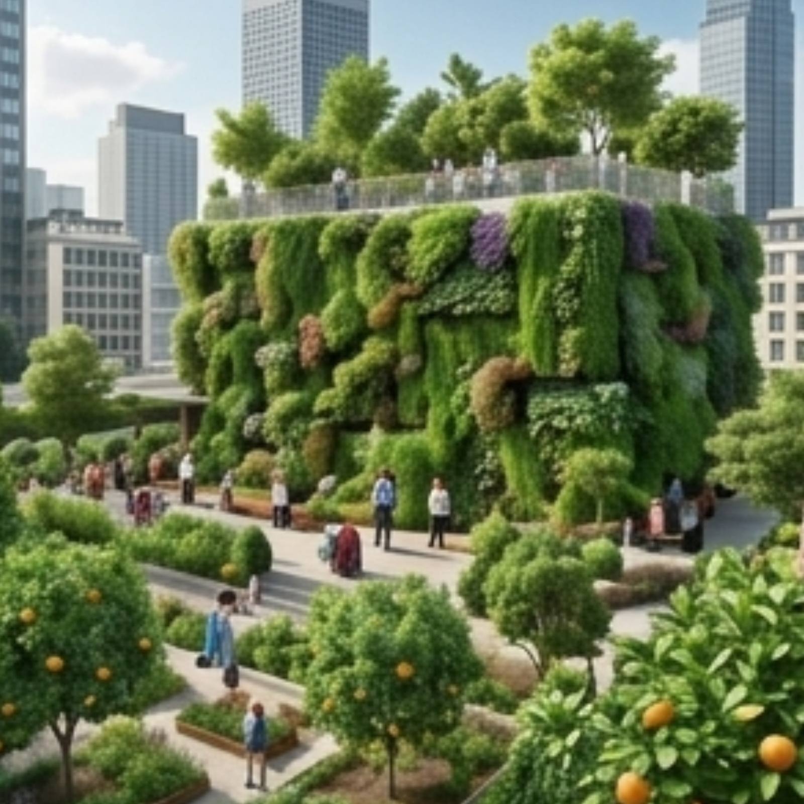 urban forest and plantation